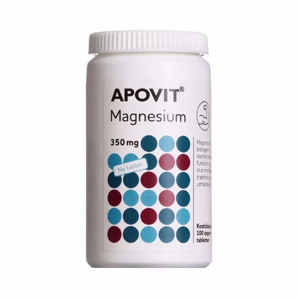Apovit Magnesium 350 mg Depot 100 tabletter