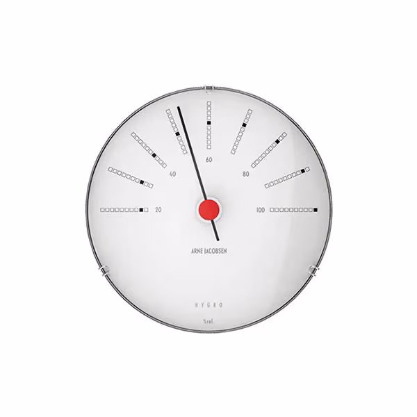 Arne Jacobsen Bankers Hygrometer Ø12 cm