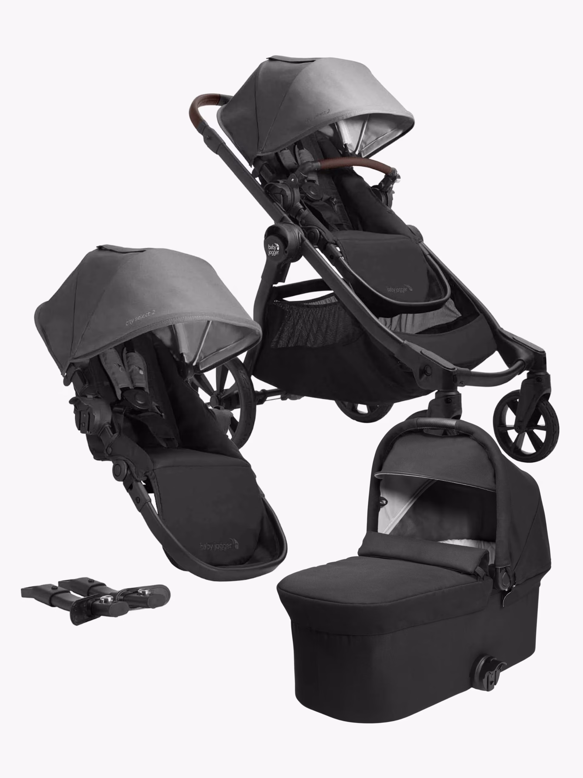 Baby Jogger City Select 2 søskendevogn