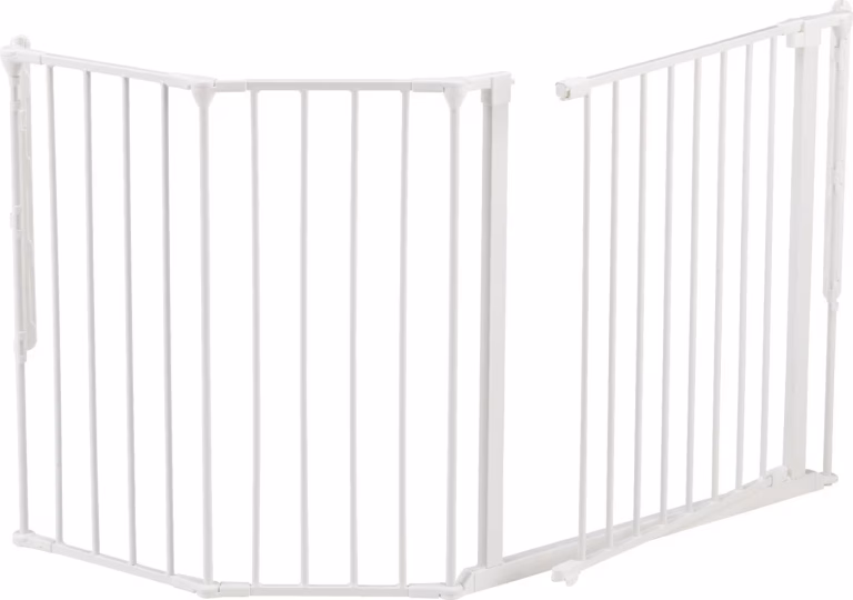 BabyDan Configure Flex L brændeovnsgitter, hvid
