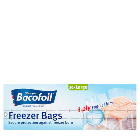 Bacofoil 3-lags Special Film Fryseposer Store (20 stk) – bedste frostposer i test