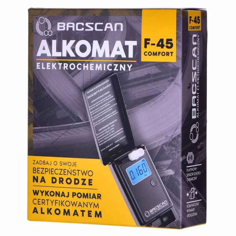 BACscan F-45 Comfort alkometer 0–4 %