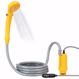 Bærbar 12V Campingbruser med Pumpe – bedste campingbruser i test