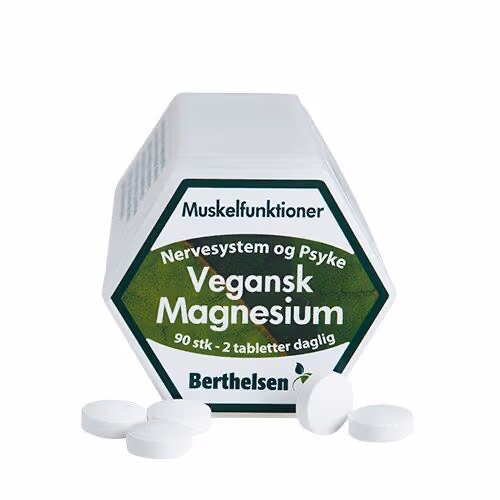 Berthelsen Magnesium vegansk 90 tabletter
