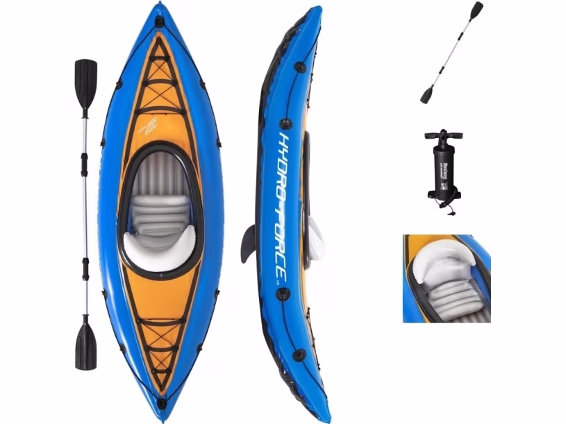 Bestway Hydro-Force 1-personers oppustelig kajak