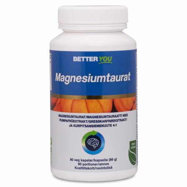 BetterYou Magnesiumtaurat 90 kapsler