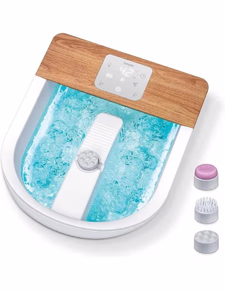 Beurer FB65 luksus fodbad med massage og pedicure – bedste fodmassageapparat i test