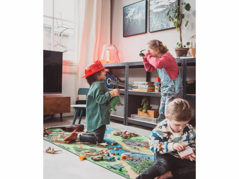 Bil Legetæppe Dino World 95 x 133 cm – bedste biltæppe i test