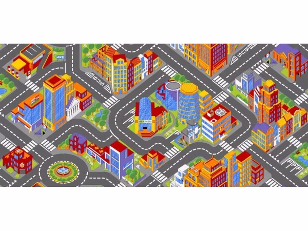 Bil Legetæppe Stor By 140 x 200 cm – bedste biltæppe i test