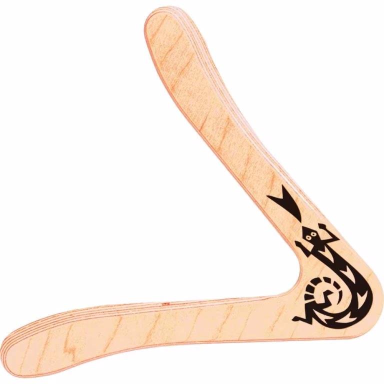Boomerang Sirius af Træ 25 cm – bedste boomerang i test
