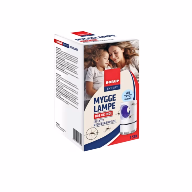 Borup Expert Myggelampe – bedste myggelampe til udendørs i test