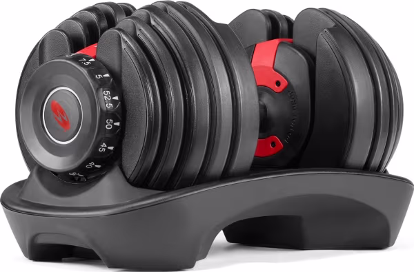 Bowflex SelectTech 552i Justerbar Dumbbell – bedste justerbare håndvægt i test