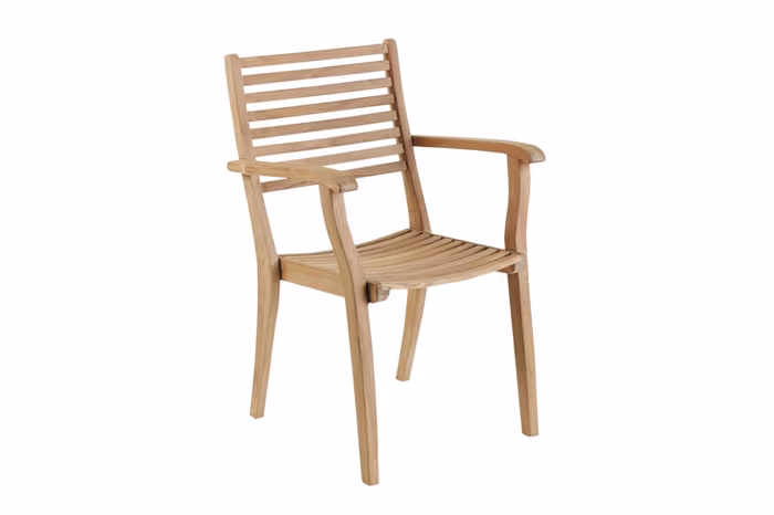 Brafab Calcutta teak stabelstol