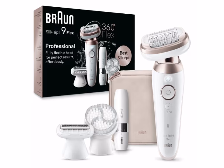 Braun Silk-épil Ladyshaver med 3 Hoveder – bedste ladyshaver i test