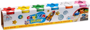Carioca Doughy Modellervoks til Små Børn – 6x110g