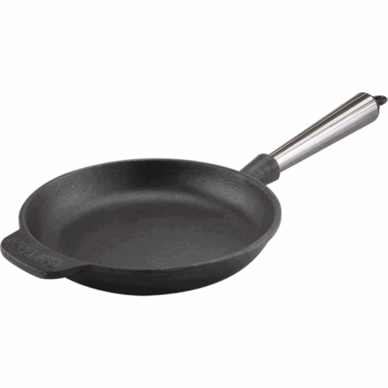 Carl Victor Støbejernspande 18 cm med stålhåndtag