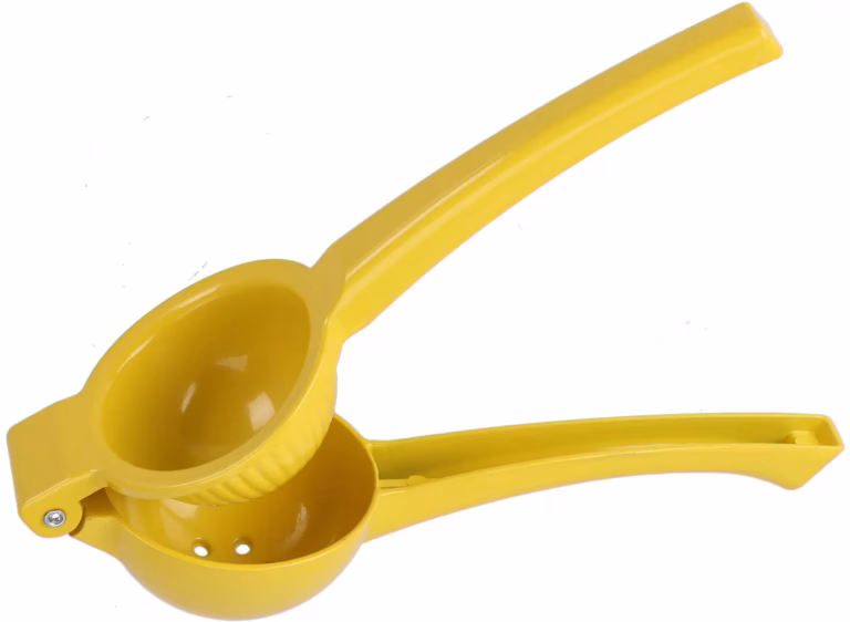 Citronpresser i Aluminium Gul