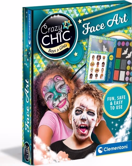 Clementoni Crazy Chic ansigtsmaling til børn