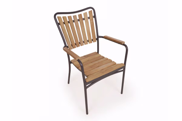 DaneLine Eva teak stabelstol