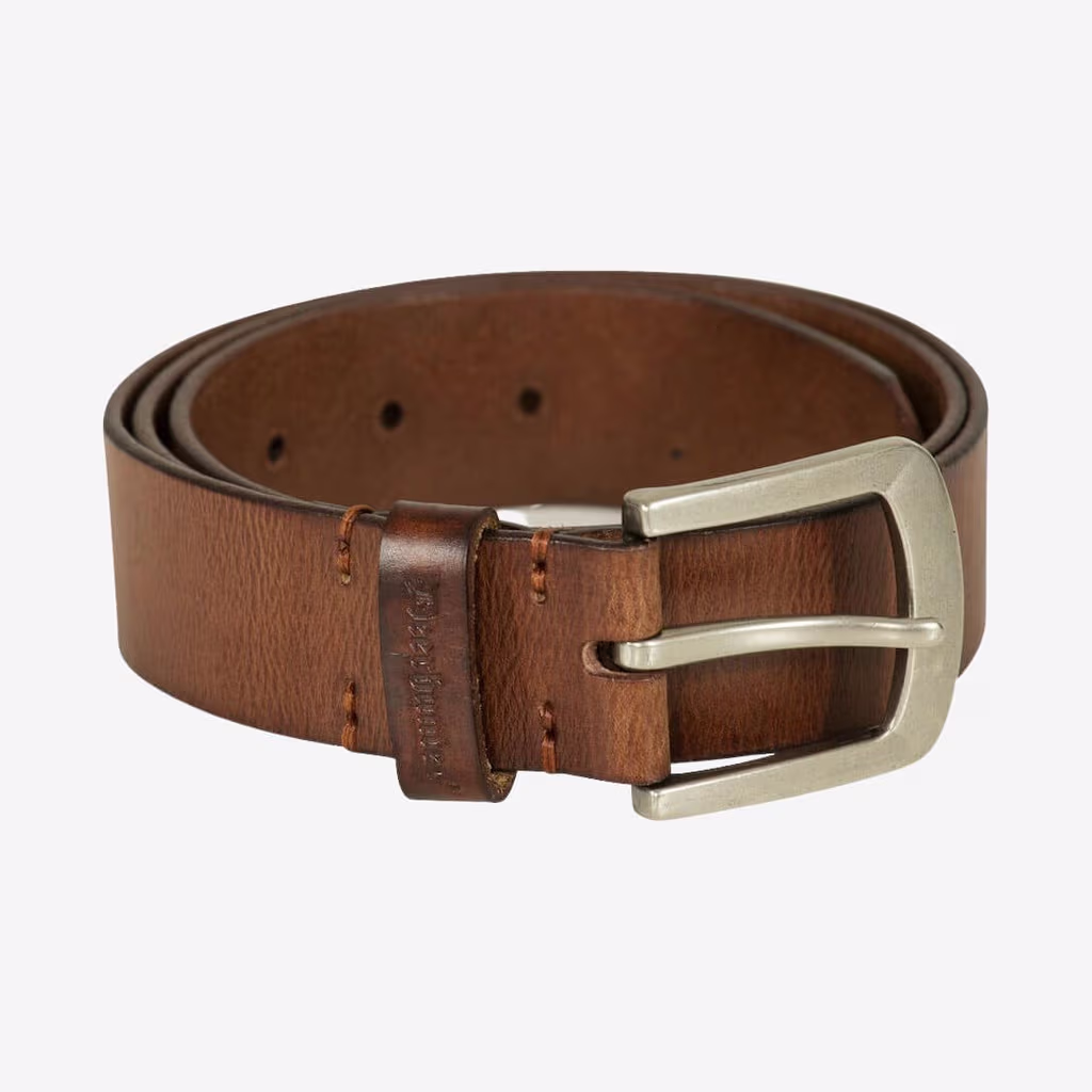 Deerhunter Læderbælte Cognac Brown