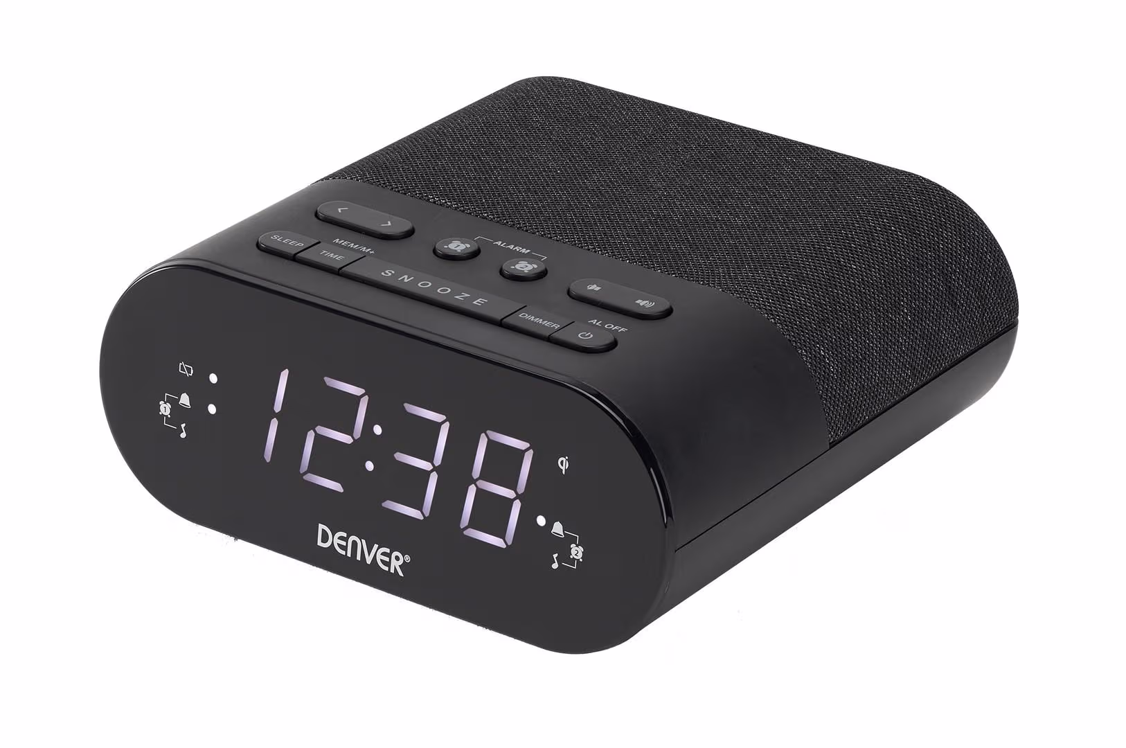 Denver CRQ-107 Digitalt Vækkeur med FM-radio