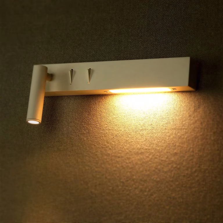 DetLED 9W LED hotel-/sengelampe, 30 cm