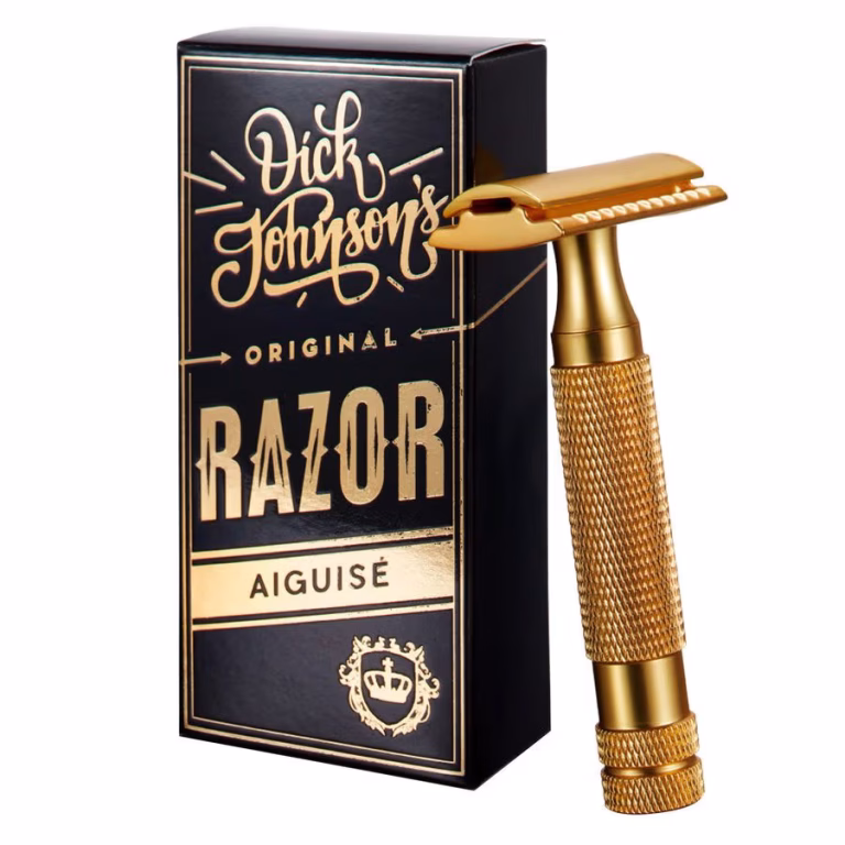 Dick Johnson Safety Razor Gold