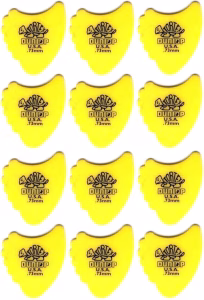 Dunlop Tortex Fin Plektre 0,73 mm (12 stk.) – bedste plekter i test