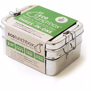 ECOlunchbox Tre-i-en Madkasse Rustfrit Stål – bedste madkasse til voksne i test