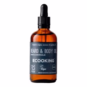 Ecooking Men skæg- og kropsolie 100 ml
