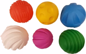 Eduplay Sansebolde – 6 stk Ø11 cm – bedste sansebold