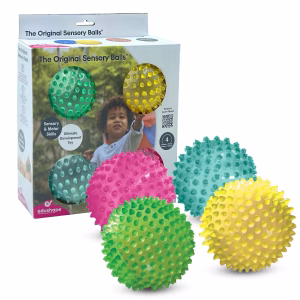 Edushape Sansebold See-Me 10 cm – 4 stk – bedste sansebold