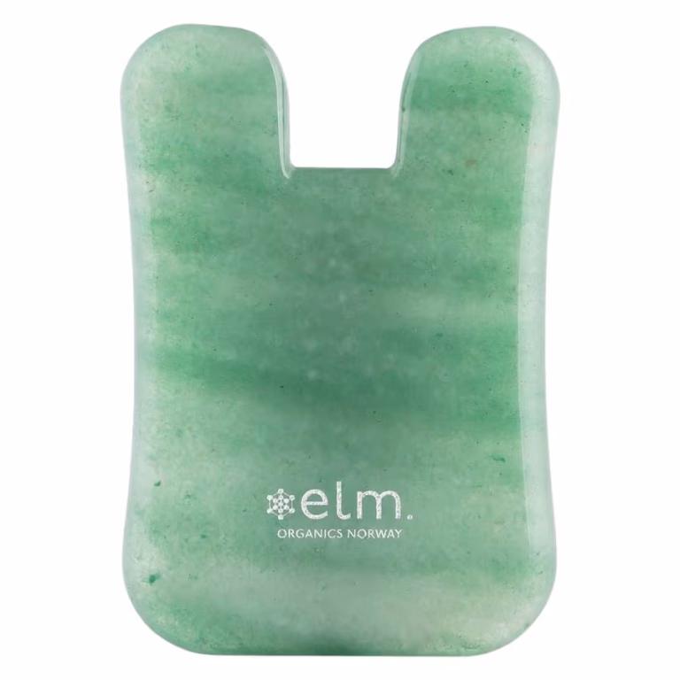 Elm Organics Gua Sha Green Aventurine