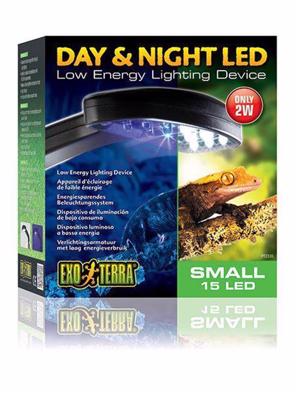 Exo Terra Day & Night LED – bedste terrarielampe i test