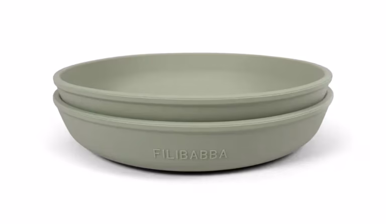 Filibabba Silikone Tallerken 2-pak – bedste tallerken med sugekop