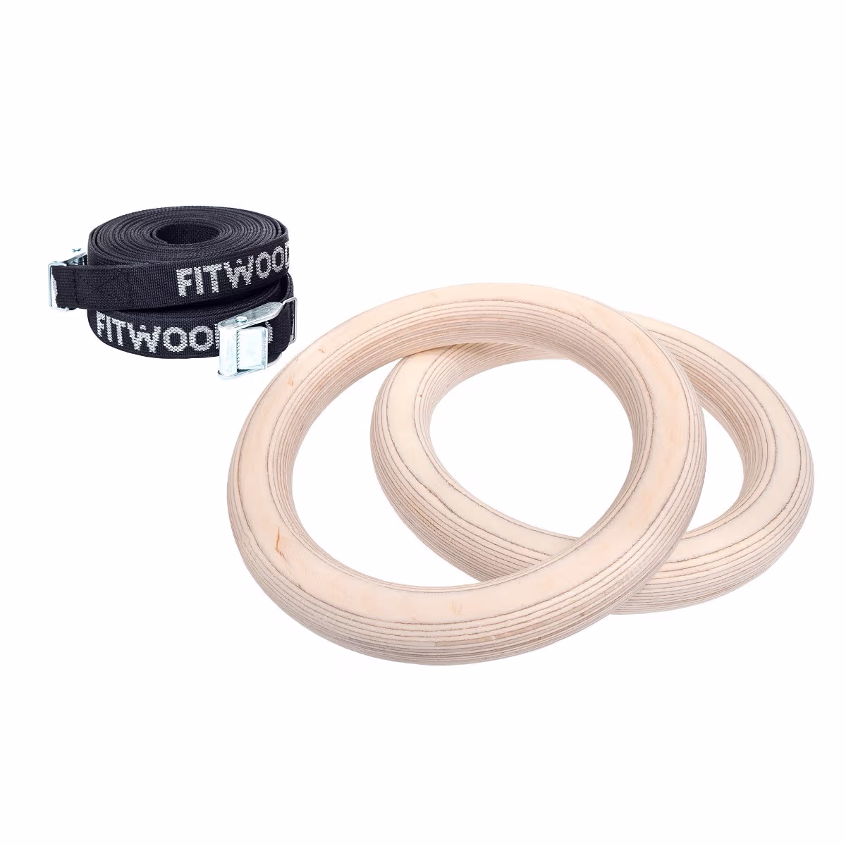 FitWood ULPU MINI Gymnastikringe 28mm Træ