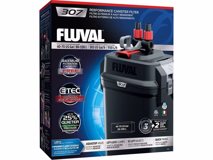 Fluval 307 Udvendigt Filter – bedste akvariefilter i test