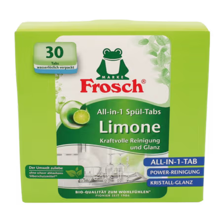 Frosch All-in-1 Opvasketabs Lemon