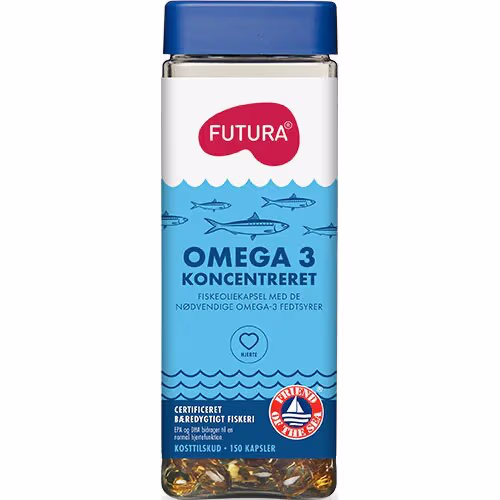 Futura Omega-3 Fiskeolie 100 ml – bedste fiskeolie