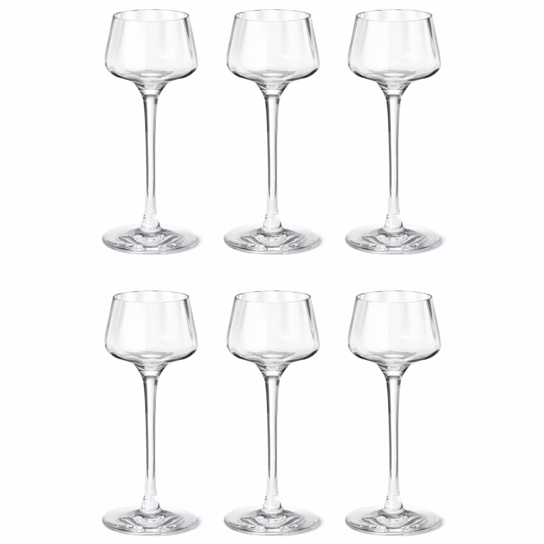 Georg Jensen Bernadotte Snapseglas 4 cl, 6 stk. – bedste snapseglas i test