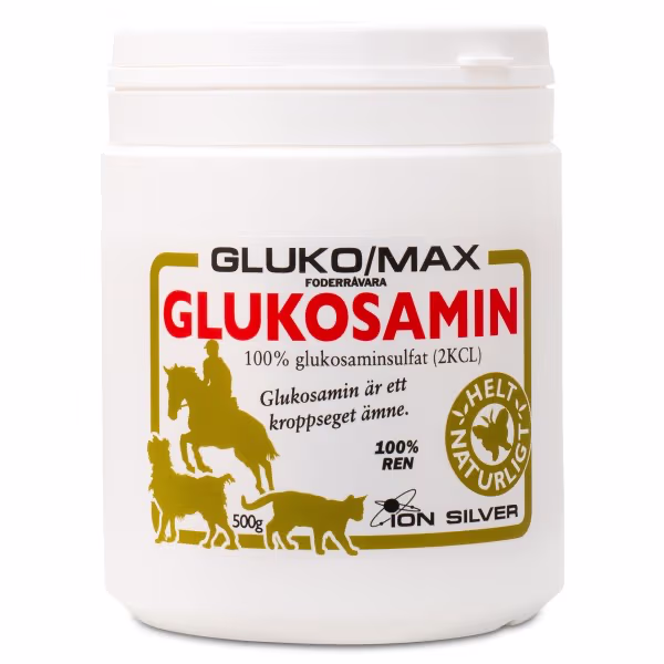 Glucomax glukosamin pulver, 500 g