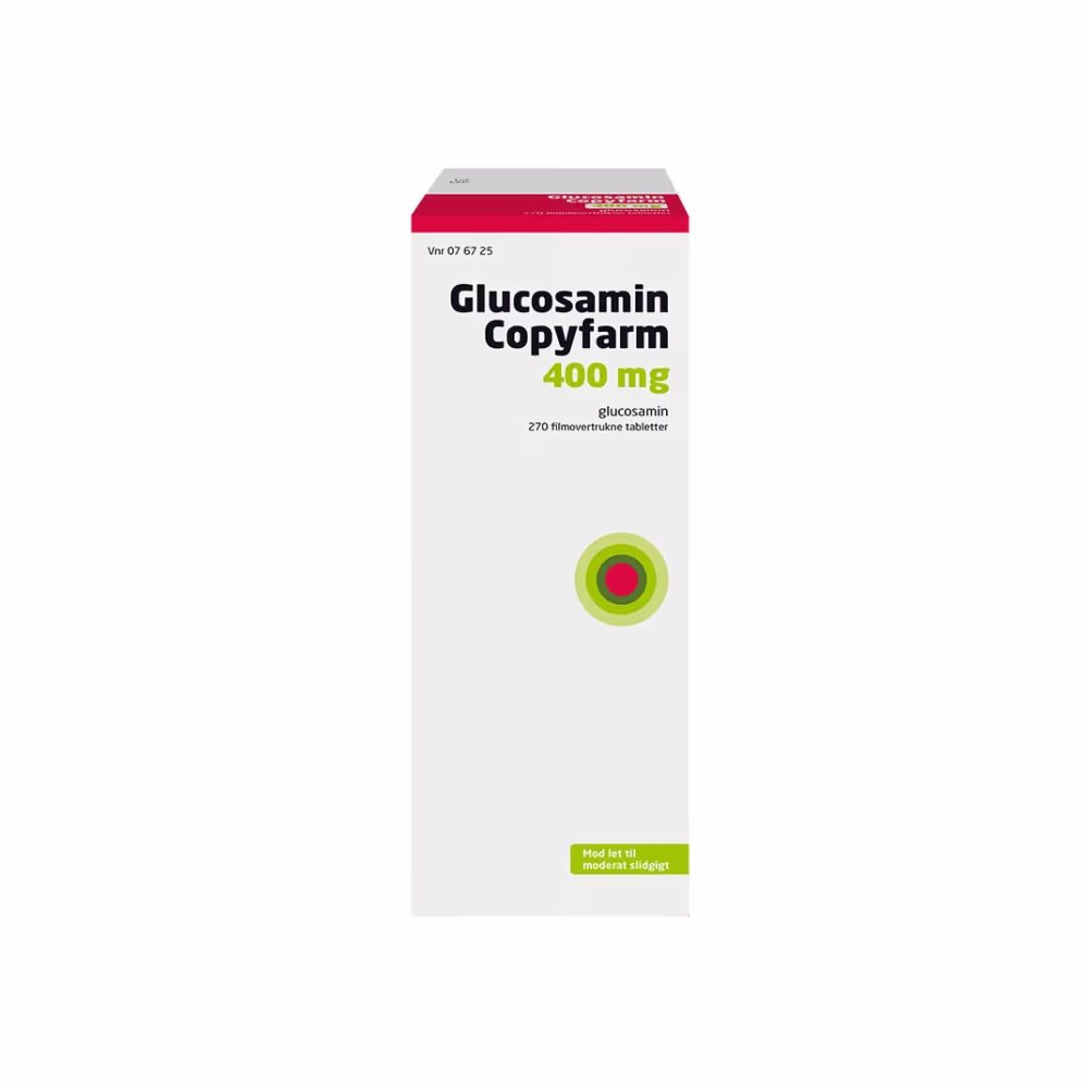 Glucosamin Copyfarm 400 mg, 270 stk.
