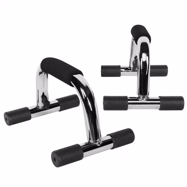 Gorilla Sports Push Up Bars Chrome – bedste push-up-håndtag i test