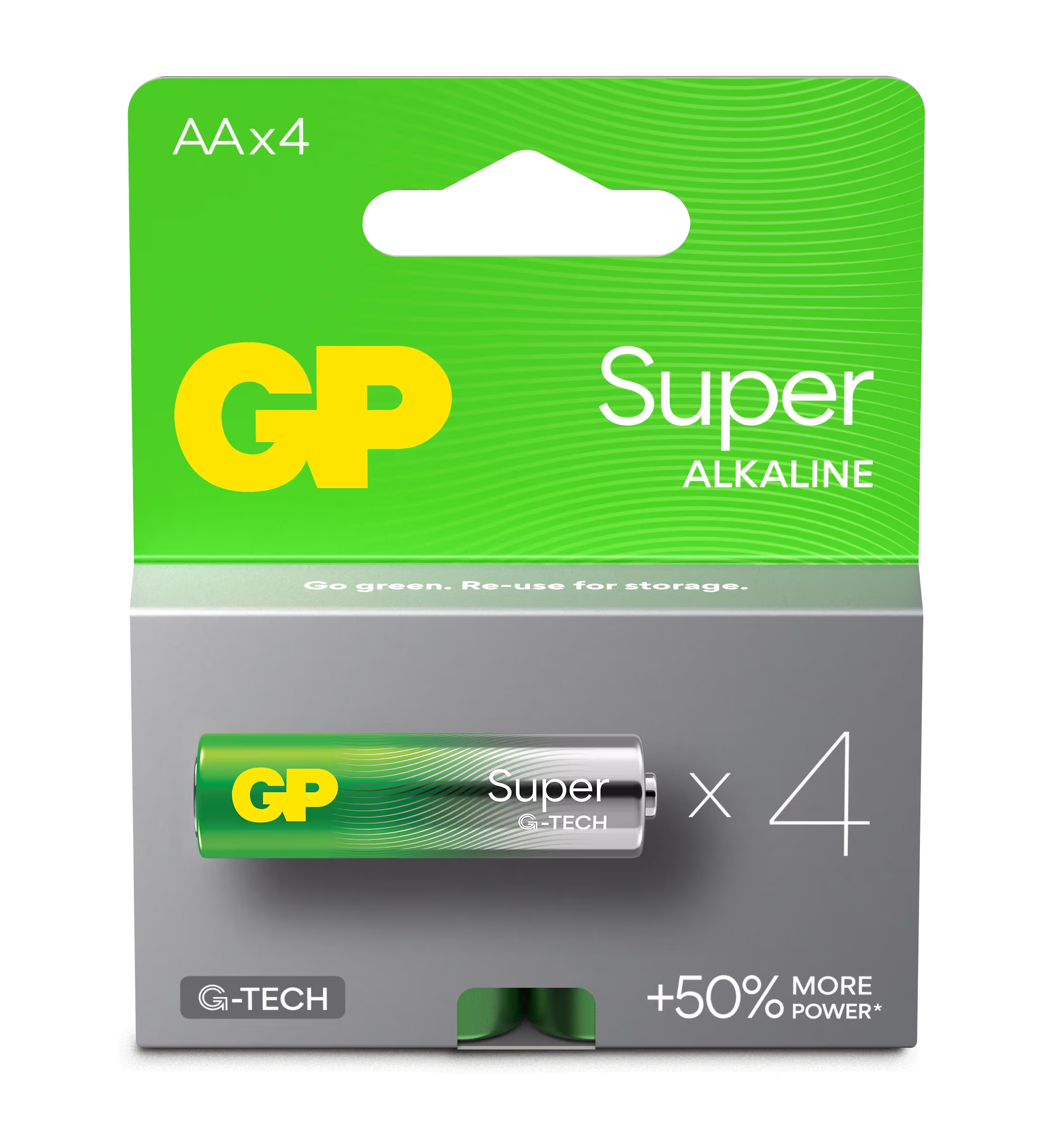 GP Super Alkaline AA 4-pak (15A/LR6)