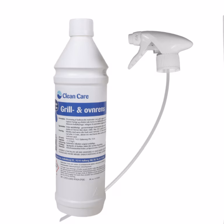 Grill- & Ovnrens med Spray 1 Liter
