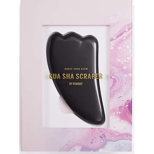 Gua Sha Sten Black Obsidian