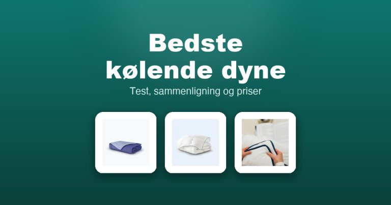Bedste kølende dyne 2026 – guide til de 12 bedste