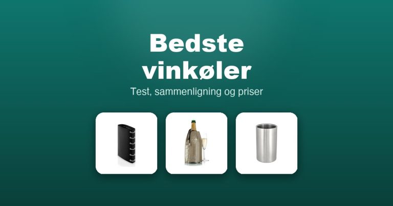Bedste vinkøler 2026 – guide til de 12 bedste