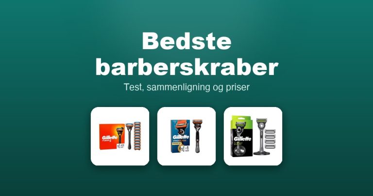 Bedste barberskraber 2026 – guide til de 12 bedste