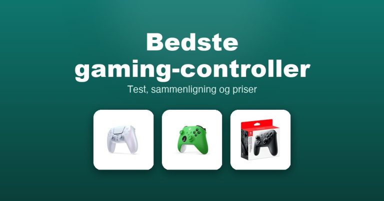 Bedste gaming-controller 2026 – guide til de 13 bedste
